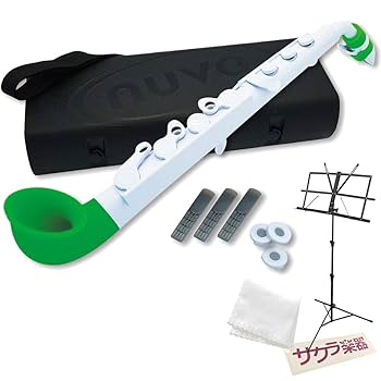 Amazon | Nuvo ヌーボ プラスチック製 サックス jSAX White